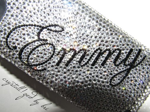 Custom Made Custom Name Crystallized Iphone Case Any Cell Phone Bling Genuine European Crystals Bedazzled