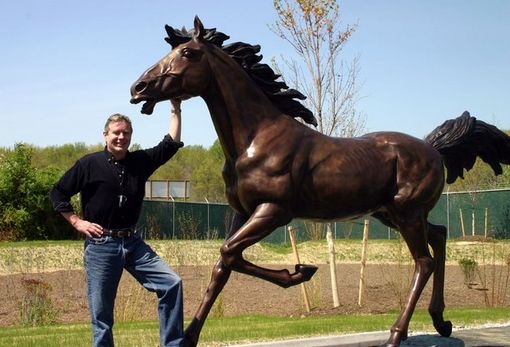 Custom Made Bronze Animal Horse Sculpture Statue Monument