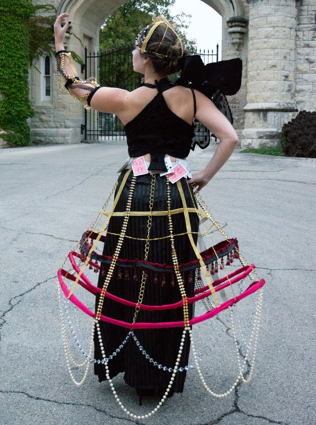 Buy Custom Made Queen Of Spades Costume, made to order from Anna G