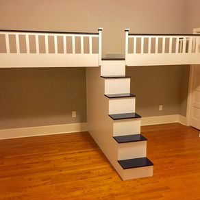 Custom Bunk Beds And Loft, Custom Made Bunk Beds With Stairs
