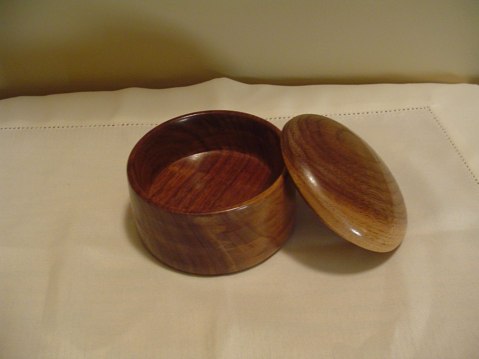 Hand Crafted Walnut Jewelry Box by Bob's Woodworking