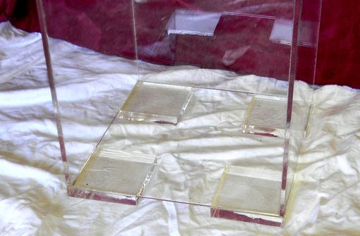 Custom Made Lucite / Acrylic Game Table - Cake Table.  Handcrafted, Custom Size Welcome