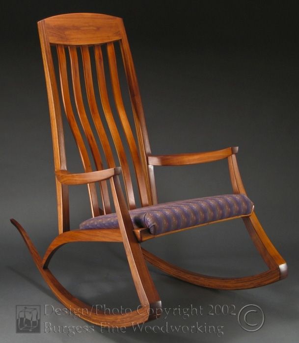 Handmade Nursing Rocking Chair By Burgess Fine Woodworking CustomMade Com   498.519926 