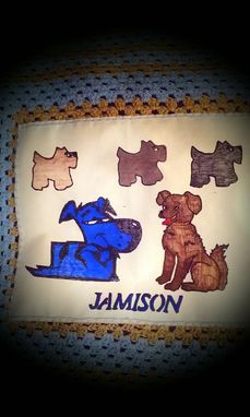 Custom Made Doggie Signature Baby Blanket