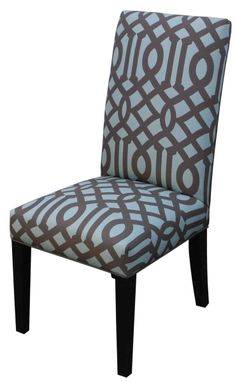 Custom Made Contemporary Custom Upholstered Dining Chair