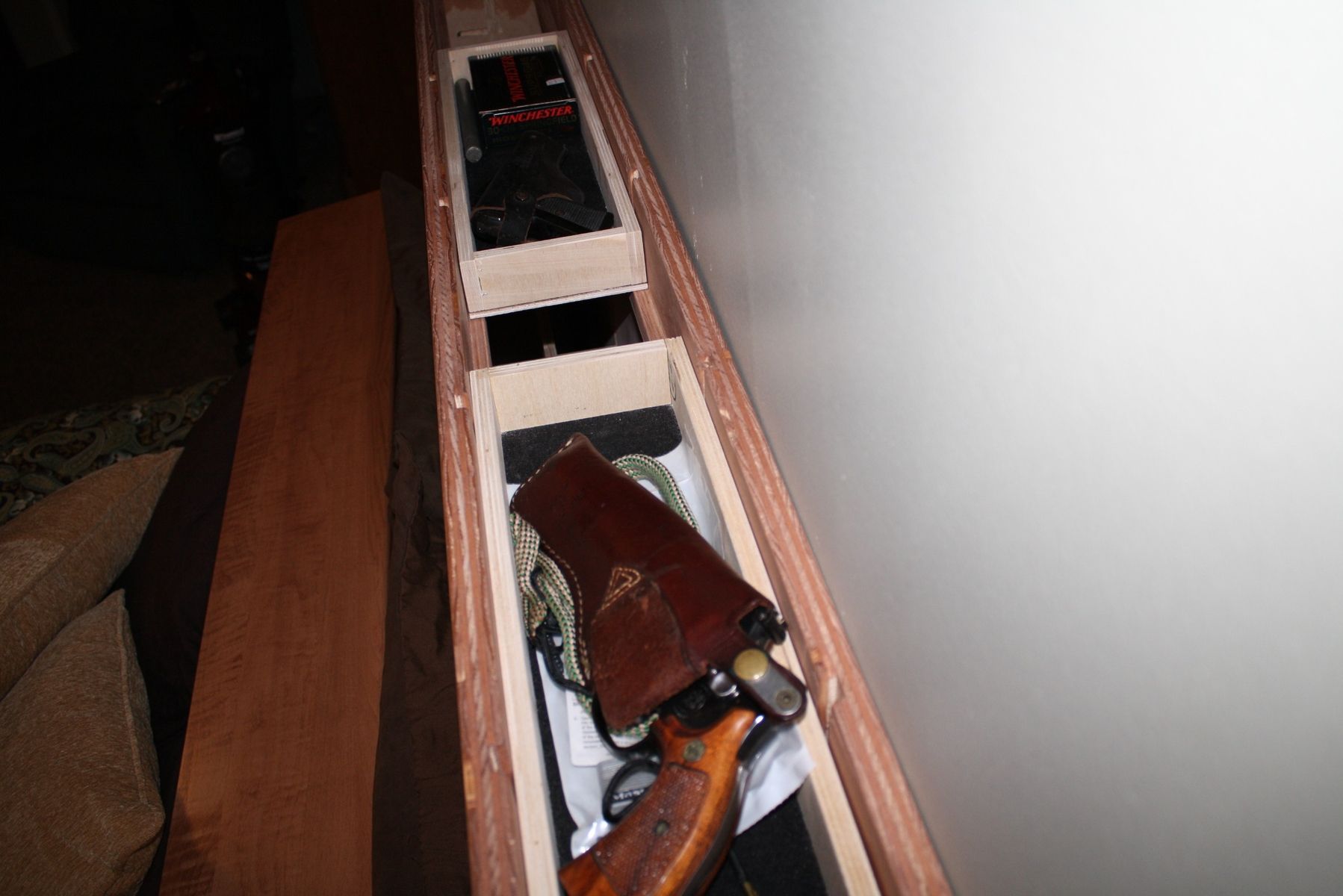 Custom Gun Bed With Hidden Compartment by Wwbeds Custom Furniture