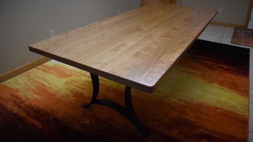 Custom Made Solid Black Cherry Wood Dining Table Top