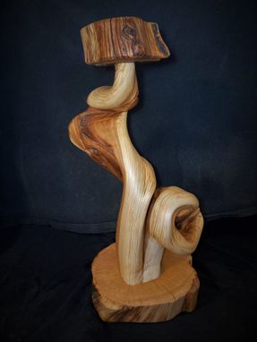 Custom Made Taxidermy Juniper Pedestal