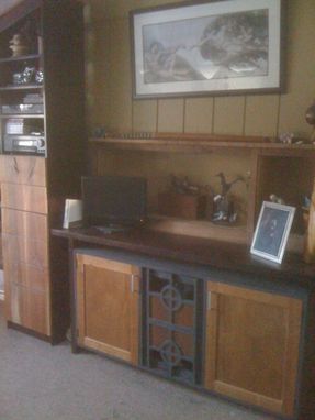 Custom Made Entertainment Center, Built In