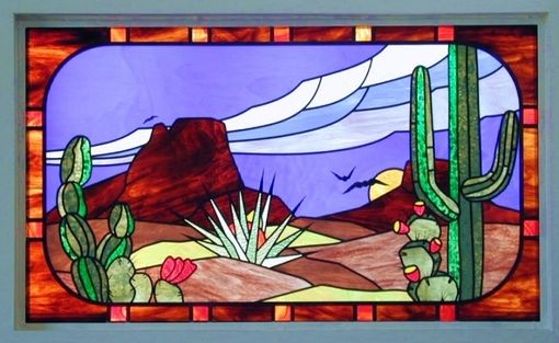 Custom Made Southwestern Stained Glass