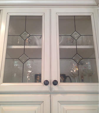 Custom Made Cabinetry Glass Inserts