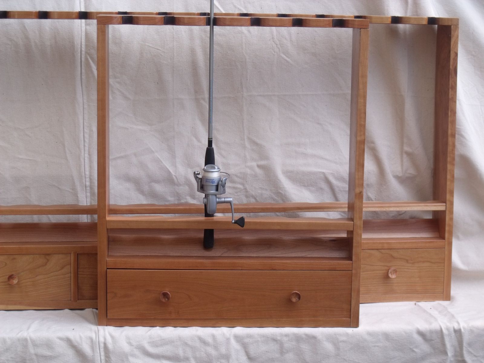 Hand Crafted Fishing Pole Racks by Nature's Expression