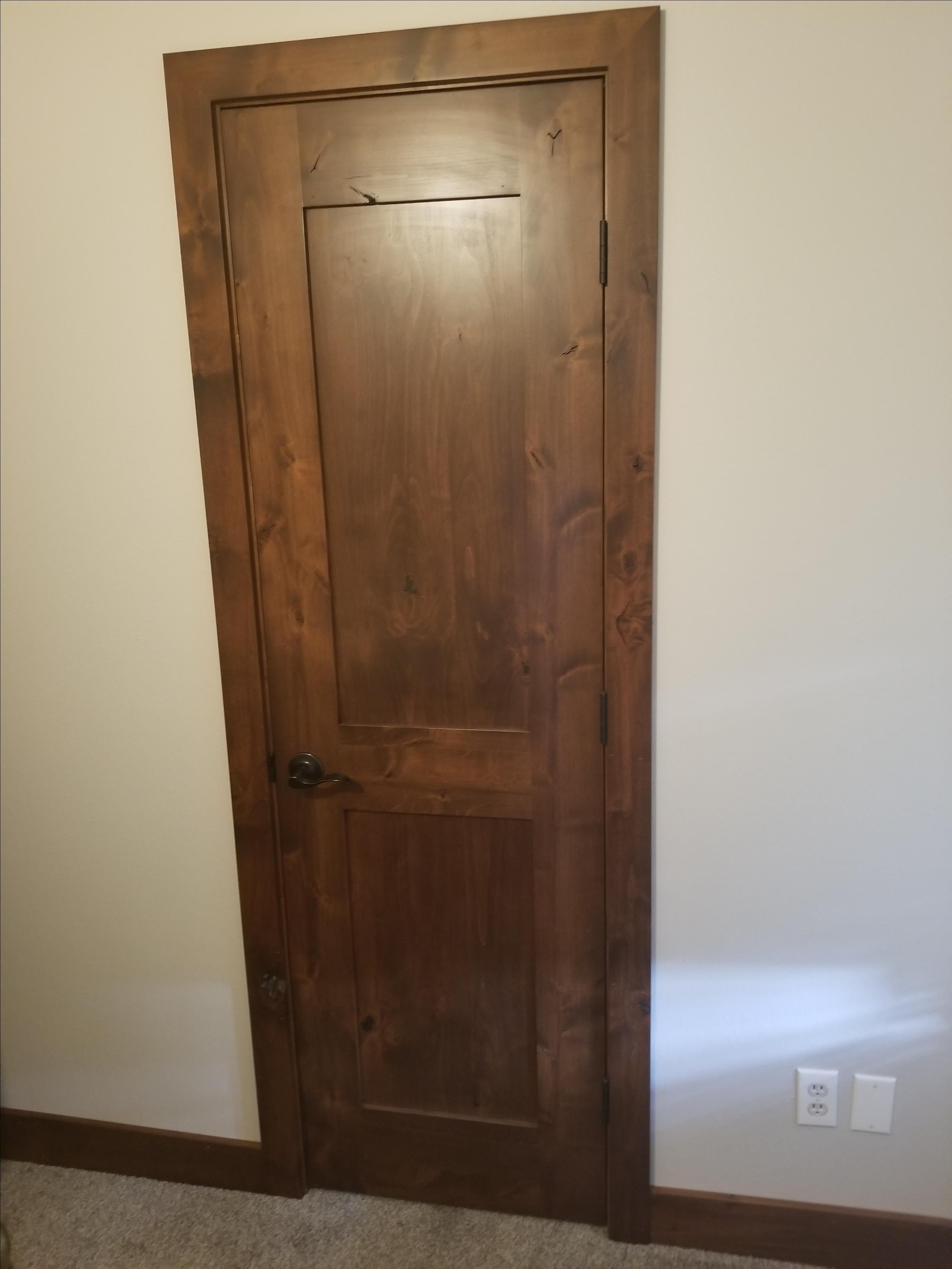 Custom Made Rustic Distressed Knotty Alder Doors by Kirk Kreations ...