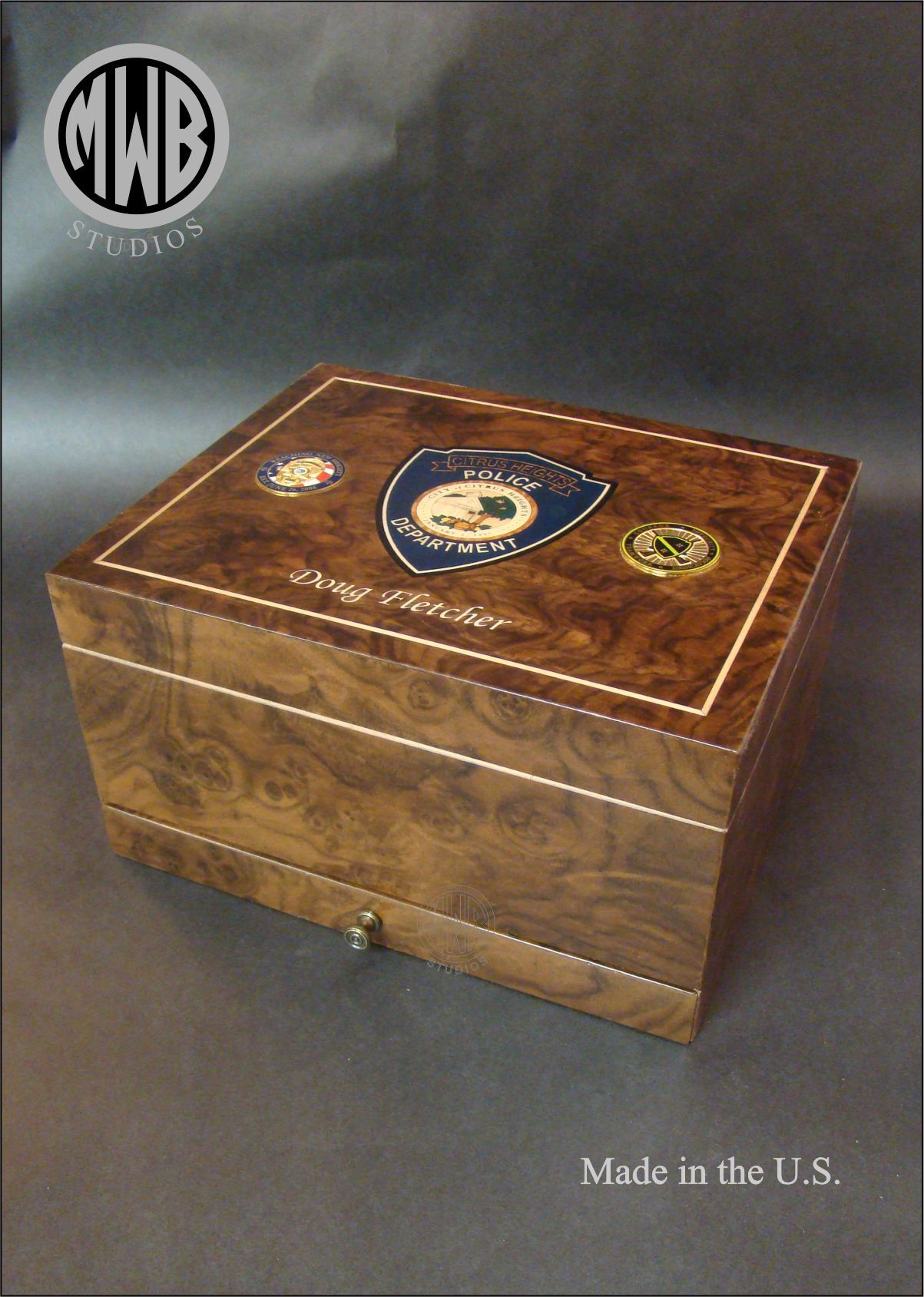 Hand Made Custom Humidor With Drawer by Mwb Studios