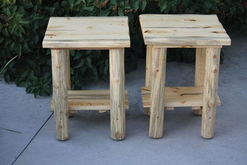 Custom Made Handcrafted Log Tables