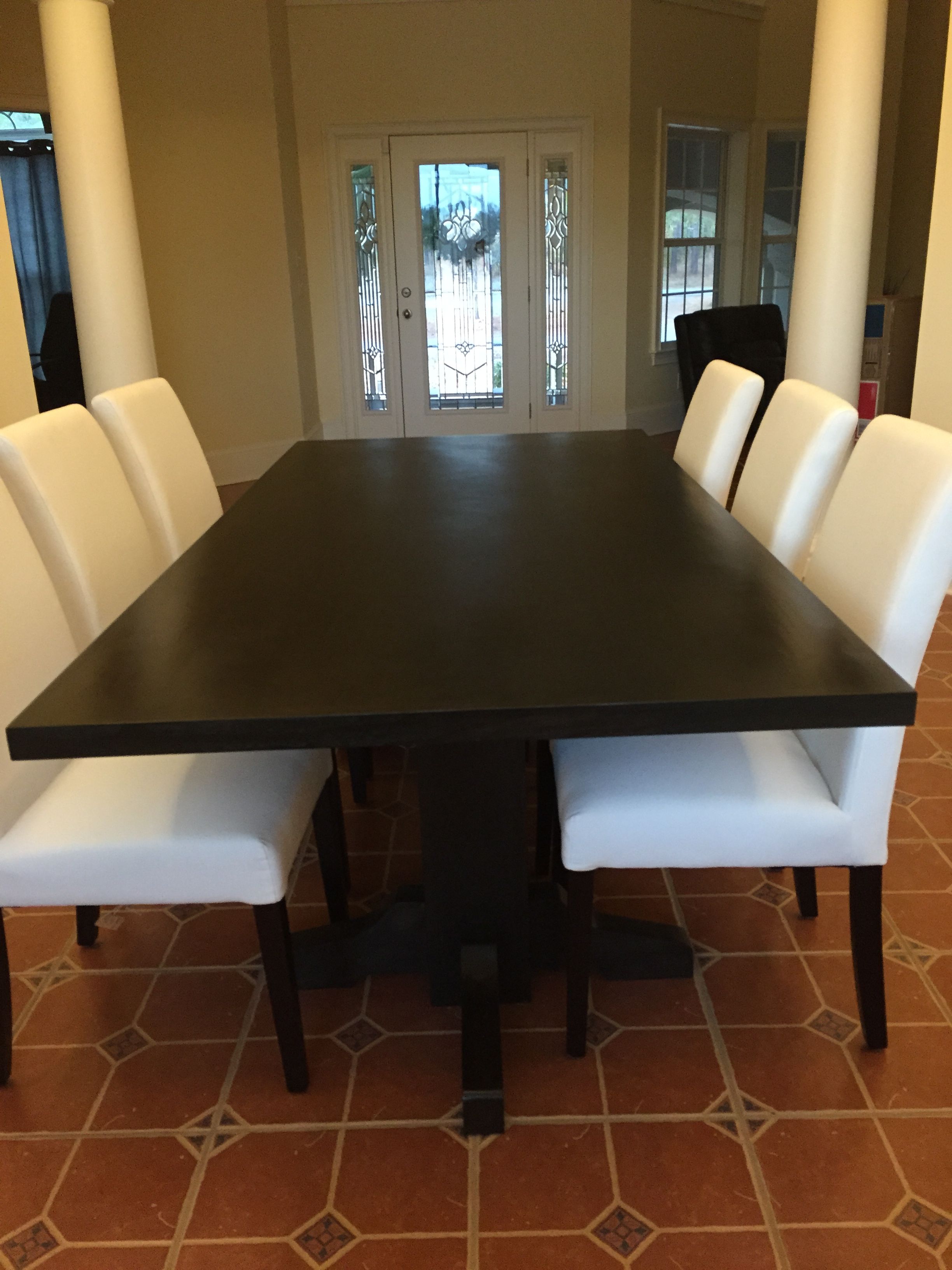 Hand Crafted Black Walnut Dining Table- Extra Dark ...