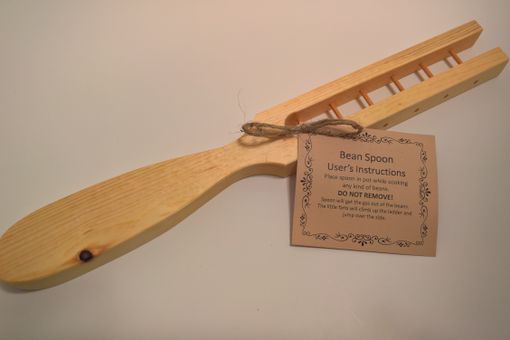 Custom Made Wooden Bean Spoon