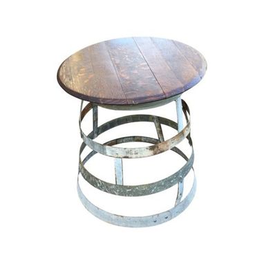 Custom Made Wine Barrel Coffee Table