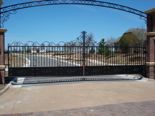 Custom Made Monument Drive Gates