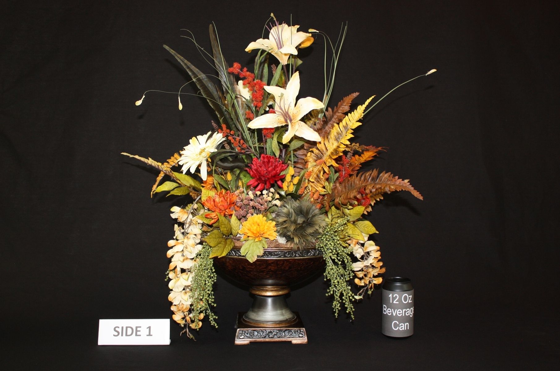 Hand Made Large Dining Table Centerpiece by Patique Floral