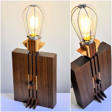 Custom Made Wood Lamps