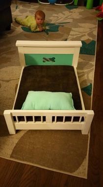 Custom Made Dog Bed Mini Dog Bed W/ 2" Poly Foam Mattress