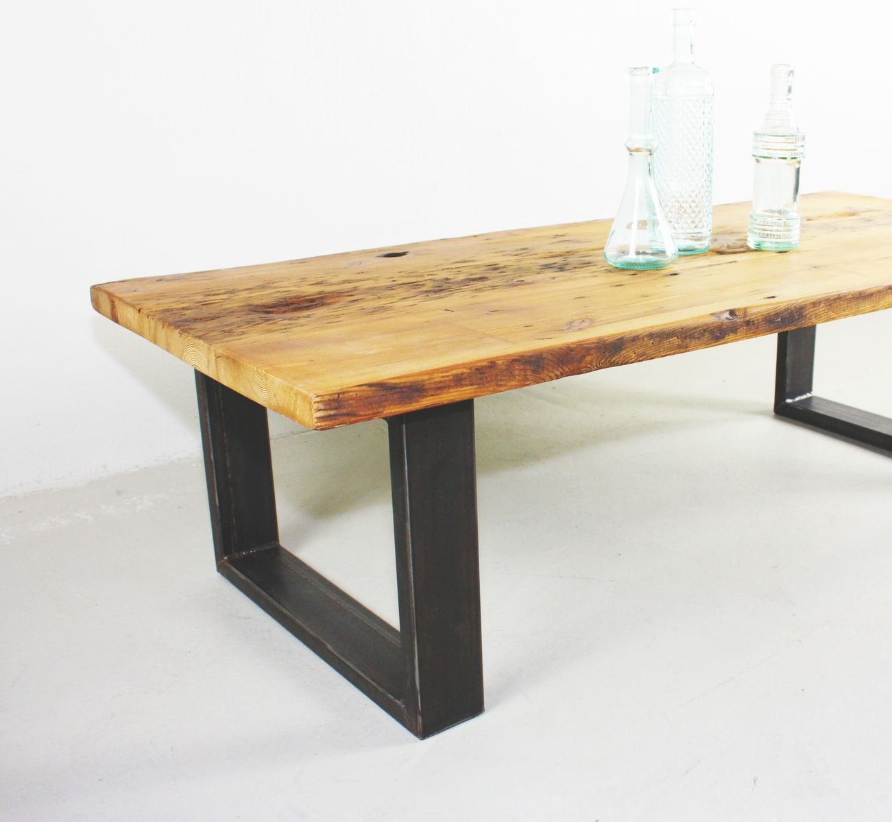 Buy Custom Made Reclaimed Pine Coffee Table, made to order from what WE