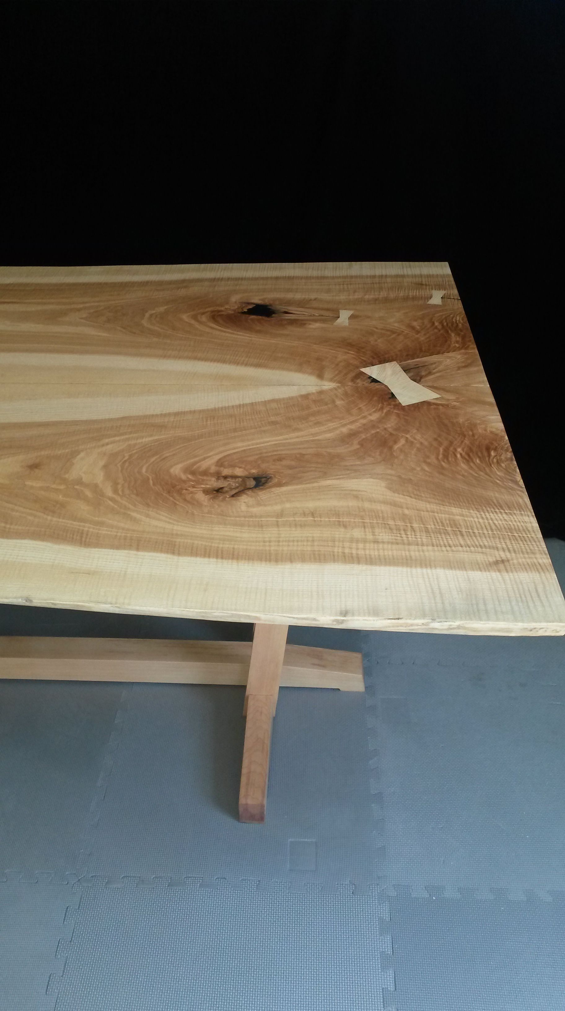 Buy Custom Large Ash Table For 1012, made to order from Wooden Parsnip