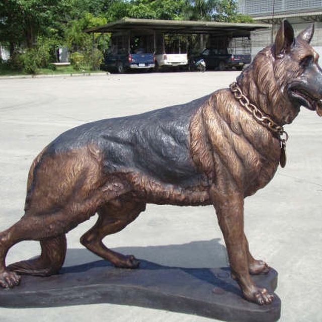 Hand Crafted Bronze German Shepherd Memorial | Life Size Bronzes ... Hand Crafted Bronze German Shepherd Memorial | Life Size Bronzes ...