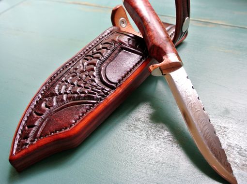 Custom Made Leather Knife Sheath - Albany Addition