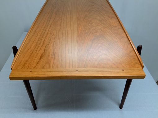 Custom Made Danish Coffee Table In Cherry