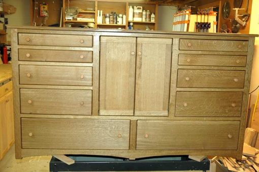 Custom Made Quartersawn Oak Womens Dresser