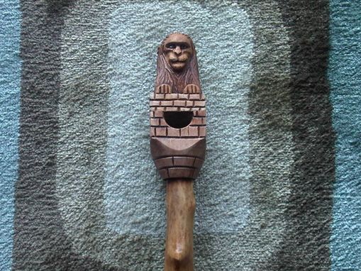 Custom Made Walking Stick Carving