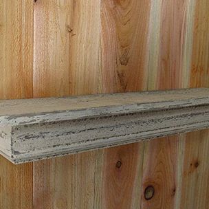 Distressed wooden shelf brace scone Antique style White Corbel Wooden shelf