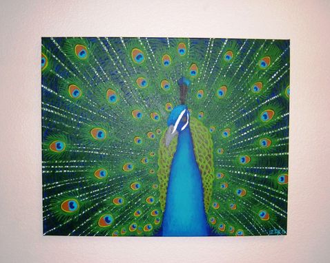 Custom Made Peacock Paintings