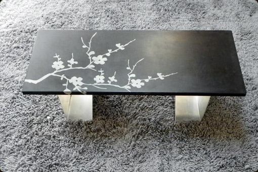 Custom Made 'Cherry Blossom' Concrete Coffee Table