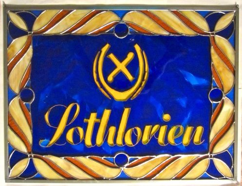 Custom Made Company Logo Panel - Lothlorien