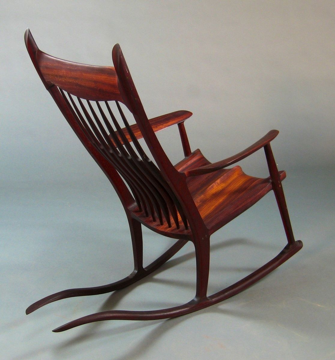 Custom Made Pauduk Maloof Inspired Rocking Chair by Gerspach ...