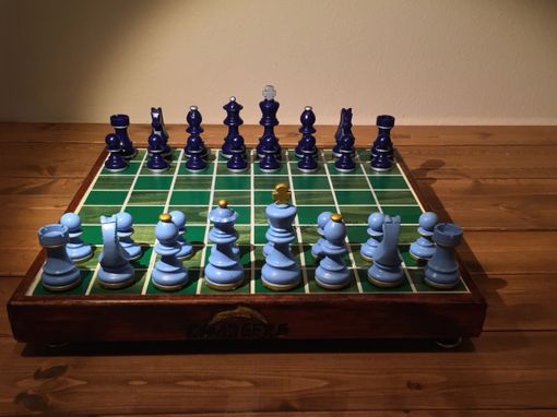 Custom Made Cowboys Vs Chargers Chess