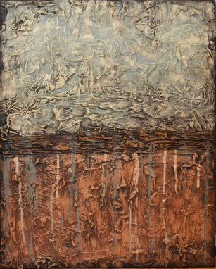 Custom Made 24x30 Original Modern Textured Contemporary Abstract Painting By Alisha "Victorian"