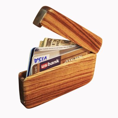Custom Made Wood Wallet