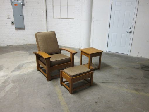 Custom Made Arts-And-Crafts Puritan Line Morris Chair