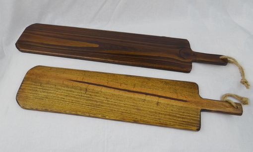Custom Made Rustic Paddle Serving Board, Long Paddle Cheese Board, Jute Rope Handle