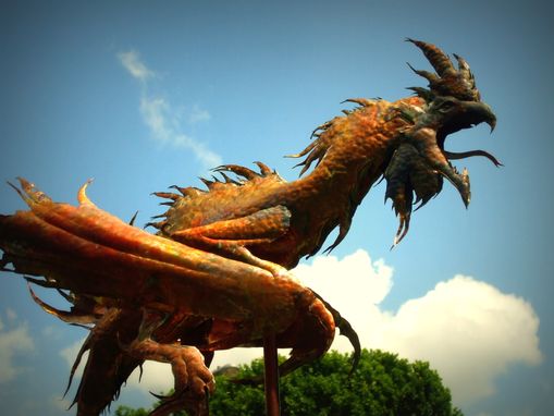 Custom Made They Come To Snuff The Rooster -- Copper Weathervane By David Smith