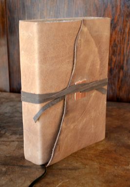 Custom Made Large Distressed Leather Bible Cover Custom Made To Order Copper (389o)