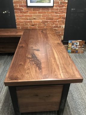 Custom Made U-Shaped Executive Desk
