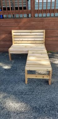 Custom Made Outdoor Cedar Day Bed