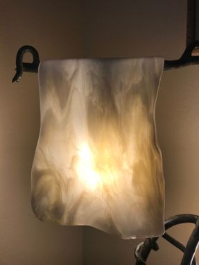 Custom Made Slumped Glass Lampshades