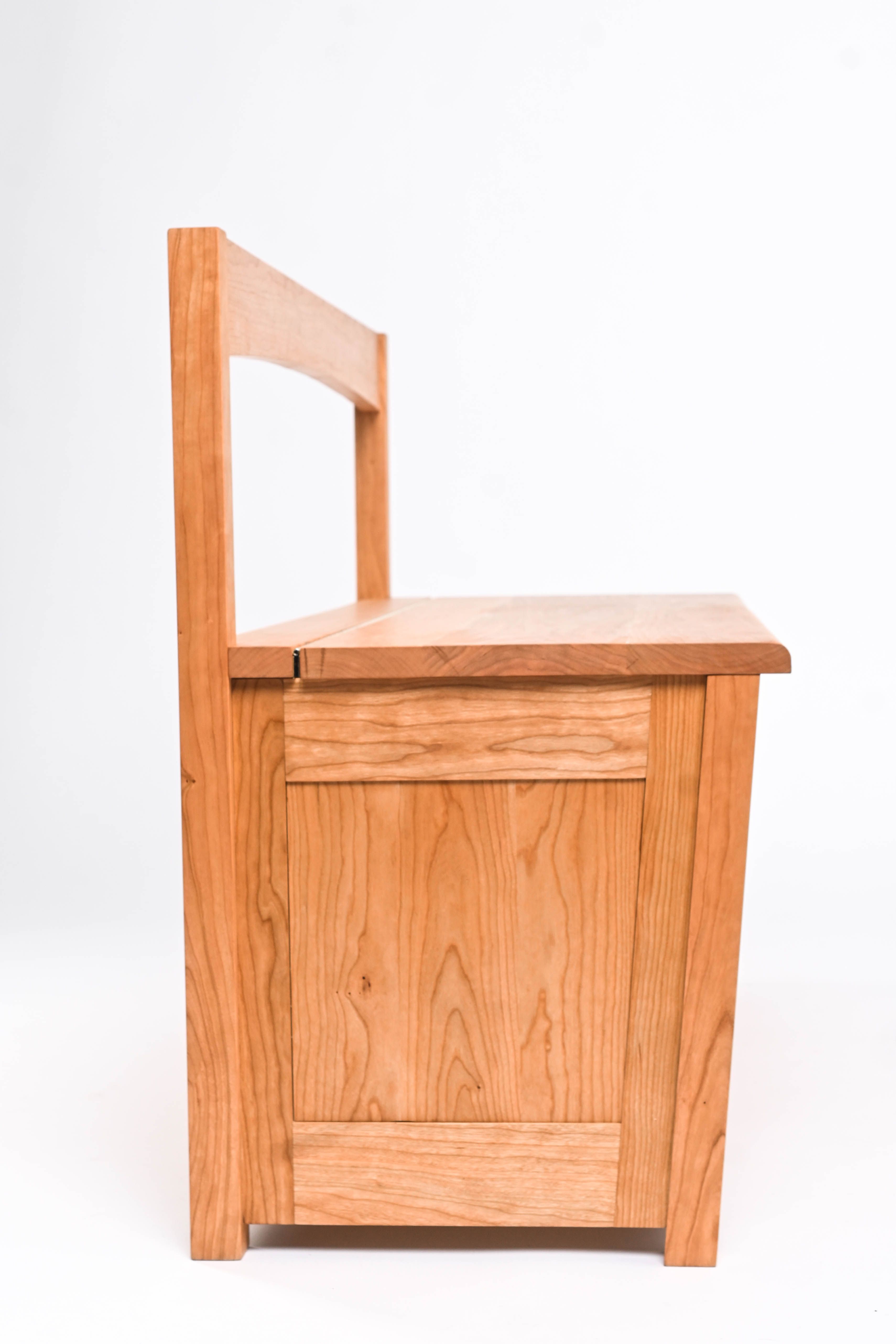 Hand Made Dining Bench Seat With Storage by K. Smith Custom Woodworking