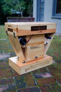 Custom Made Wine Box End Table
